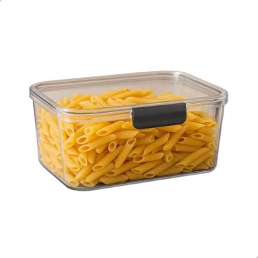 Imagem de Pote Organizador Com trava Hermético Slim 2,1 Litros