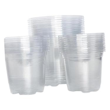 Imagem de IEUDNS Conjunto de 30 Vasos para Viveiro de Plantas, Bandejas de Germinação, Acessórios Resistentes para Mudas de Plantas em Miniatura, com Ventilação.