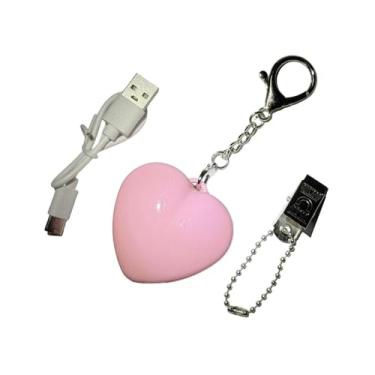 Imagem de Generic Bolsa leve com luz de toque, portátil e elegante, com chaveiro, perfeita para atividades ao ar livre, Dia dos Pais, viagens, decoração de quarto de, Rosa