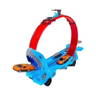 Imagem de Conjunto De Brinquedos De Trem Deslizante Dinossauro Tubarão Para Cria