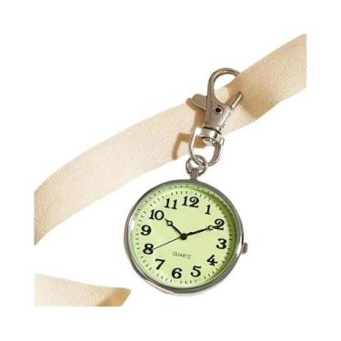 Imagem de Relógio Digital Grande Com Luz Noturna, Chaveiro, Relógio De Bolso Par