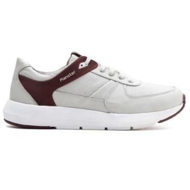 Imagem de Tênis Sneaker Masculino Comfort Gelo Bordo-Masculino