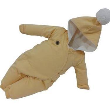 Imagem de Macacão Forrado Soft Bebê Unissex Luxo Inverno Paraiso 13137-Unissex