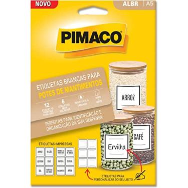 Imagem de Etiqueta A5, Pimaco, Mantimentos, 70x68mm, 18 Etiquetas