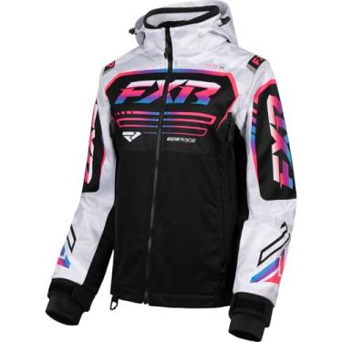 Imagem de FXR Jaqueta feminina RRX (camuflagem branca de neve/algodão doce - tamanho 6)
