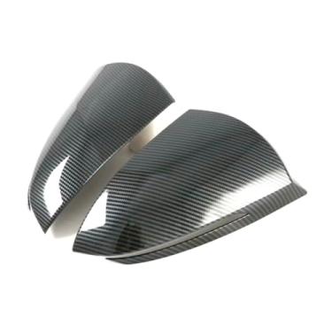 Imagem de Compatível com hyundai tucson 2021-2025 acessórios do carro plástico retrovisor porta lateral espelho capa guarnição 2 peças