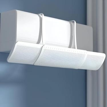 Imagem de Defletor Premium De Ar Para Ar-Condicionado Split, Ajustável De 56 A 103cm, Direcionador De Vento, Instalação Sem Furos, Compatível Com Todos Os Modelos, Marca VARENZIA
