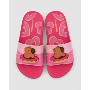 Imagem de Chinelo Slide Infantil Grendene Kids Capivara-Feminino
