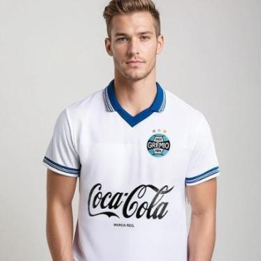 Imagem de Camisa Grêmio Retrô 1989 Masculina-Masculino