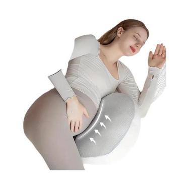 Imagem de Almofada De Maternidade Em Forma De U, Suporte Completo Para O Corpo, 