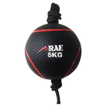 Imagem de BOLA PARA TREINAMENTO FUNCIONAL MEDICINE BALL C CORDA 6 KG-Unissex