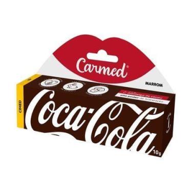 Imagem de Hidratante Labial Carmed Coca-Cola Marrom 10g - CIMED
