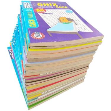 Imagem de Passatempos Coquetel Caça Palavras Nível Fácil Kit 20 Vols