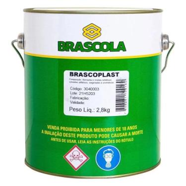 Imagem de Cola de Contato Galão 2,8 Kg com Toluol - Brascola