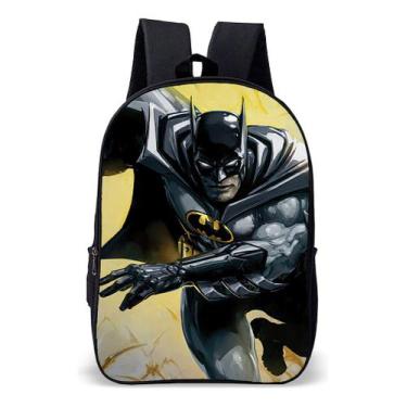 Imagem de Mochila Infantil Escolar Simples Morcego Heroi Bt Lançamento - Use Ner