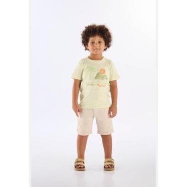 Imagem de Camiseta Infantil em Algodão Flamê Up Baby-Masculino