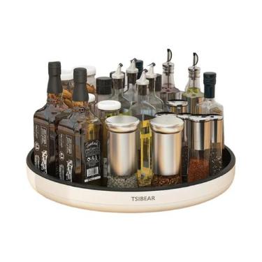 Imagem de Suporte Giratório 360 Graus Para Temperos De Cozinha, Organizador Mult
