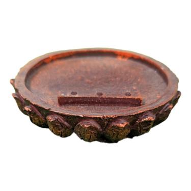 Imagem de Incensário Redondo 8 cm 3 varetas Universal Cobre Resina