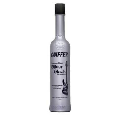 Imagem de Shampoo Gloss Silver Black Coiffer para Ele e para Ela 300ml