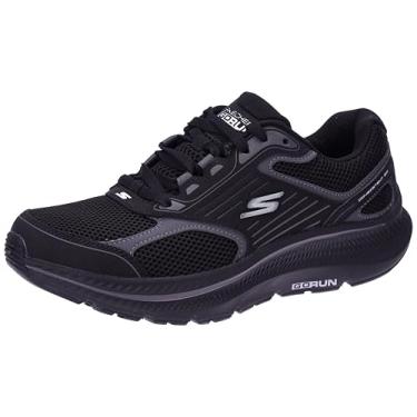 Imagem de Skechers Go Run Consistent 2.0 Silver Wolf Tênis masculino, Preto/preto, 41
