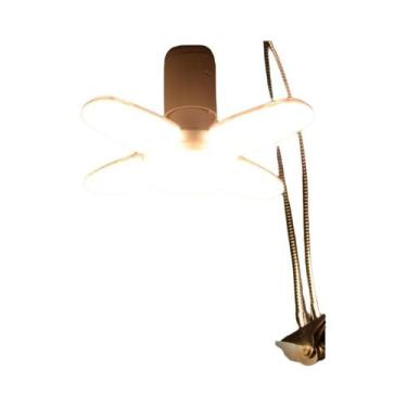 Imagem de Lâmpada LED Em Forma De Folha Com 4 Pontas 28W E27, Luz Pendente AC 85