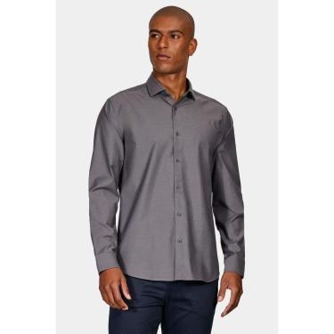 Imagem de Camisa Aramis Manga Longa Slim Pima Stretch Marinho Escuro-Masculino