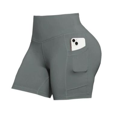 Imagem de Shorts Femininos De Ciclismo E Corrida Com Efeito Levanta Bumbum, Cor 