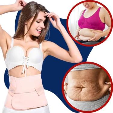 Imagem de Cinta Abdominal com Compressão Confortável para Recuperação Pós parto 