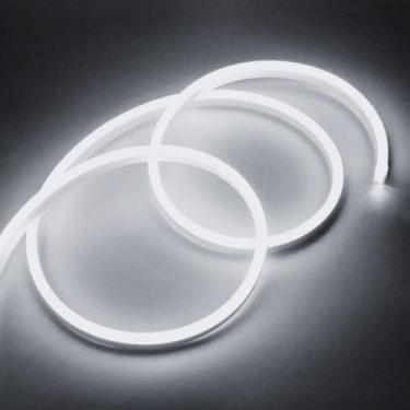 Imagem de Fita Led Neon 12v 5m Flexível Prova D'Água Luz Brilho Forte - Athlanta