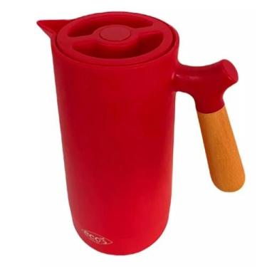 Imagem de Garrafas Térmicas de Café 1 Litro - KRYSTAL UTILIDADES, Vermelho