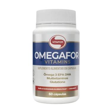 Imagem de OMEGAFOR VITAMINS Ômega 3 com 7 Vitaminas  Suplemento em Cápsulas 60 C