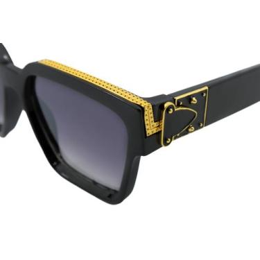 Imagem de Óculos Over Sized Feminino Modelo Páris Com Proteção UV - Young, Preto