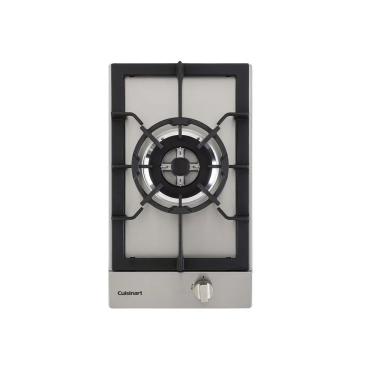 Imagem de Cooktop Dominó à Gás Cuisinart Prime Cooking 1 Queimador Tripla Chama Inox 30cm 220V 4092740114