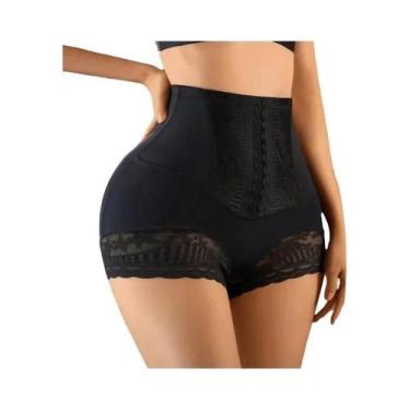 Imagem de Calcinha Modeladora Feminina De Cintura Alta, Redutora De Barriga E Le