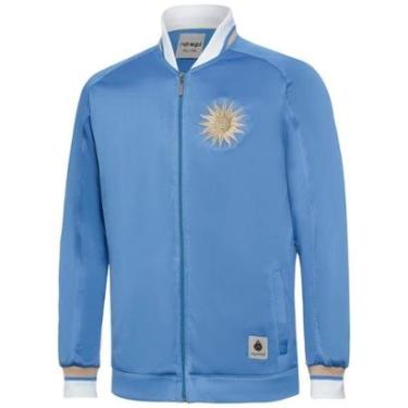 Imagem de Jaqueta Uruguai Retrô Celeste Masculina-Masculino