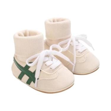 Imagem de Sapatos De Algodão Para Bebês Com Cobertura Para Tornozelos, Quentes E