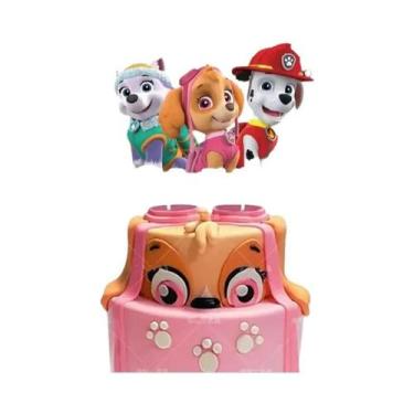 Imagem de Decorações Para Festa De Aniversário Do Patrulheiro Canino: Topos De B