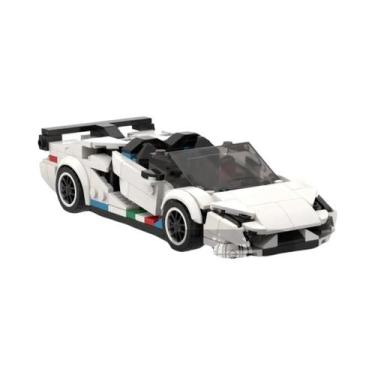 Imagem de 2024 Novo Conjunto De Blocos De Montar DIY De Supercarro Clássico Camp