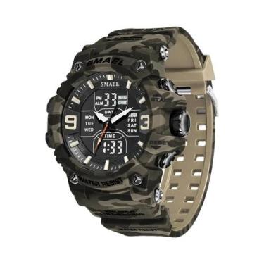 Imagem de Relógio Esportivo Digital À Prova d'Água Para Homens SMAEL 8049MC, Ana