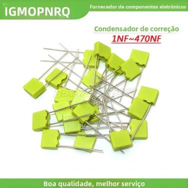 Imagem de 100pcs Capacitores De Filme Plástico De Polipropileno De Segurança 100
