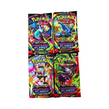 Imagem de Pacote De Cartas Booster Pokemon Shining Fates Para Crianças 10 40PC J