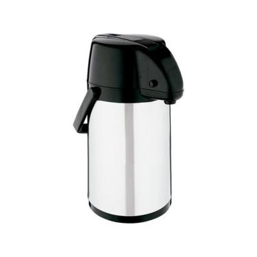 Imagem de Garrafa Térmica Soprano Inox 1L, 1L, Inox
