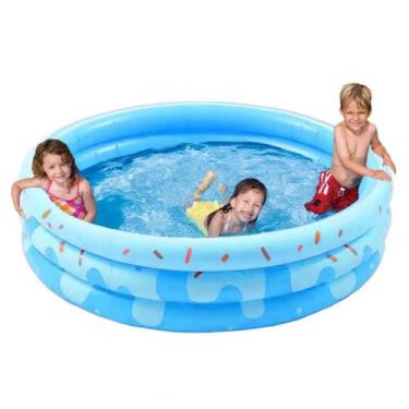 Imagem de Boia Colchão Inflável Piscina Grande 1,83m Adulto Praia - Lirena Baby,