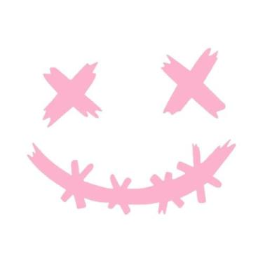 Imagem de Adesivo Refletivo À Prova d'Água Com Rosto De Demônio Sorridente Para 