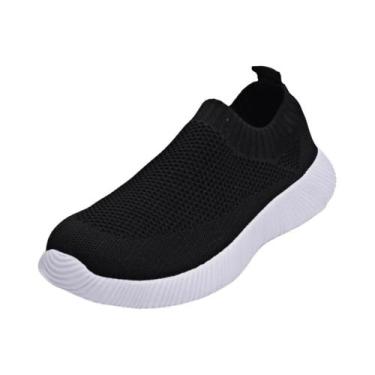 Imagem de Tênis De Malha Para Mulheres, Respirável E Casual, Sapatos De Caminhad