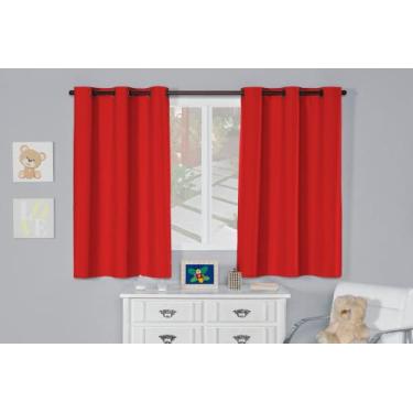Imagem de Cortina Blackout Veda Luz Quarto Infantil (Lisa) Pvc 2,20 X 1,30 - HOU