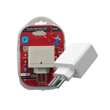 Imagem de Plug Protector Qualitronix Protetor de Rede Elétrica Bivolt 20A DPS Cl