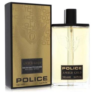 Imagem de Perfume Masculino Police Amber Gold Colognes Eau De Toilette 100 Ml - 