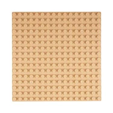 Imagem de Placa Base ABS Compatível Com Lego 16x16 Com Espigões, Tabuleiro De Qu