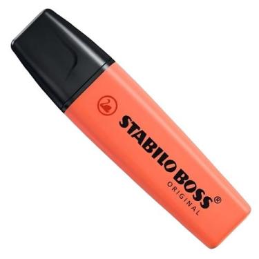Imagem de Marca Texto Boss 5.0Mm Stabilo Escolha a Cor, 140 CORAL PASTEL